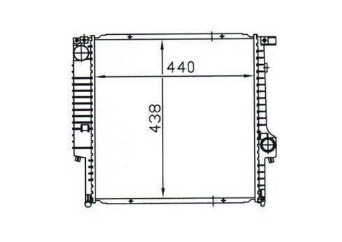BMW E30 3 Series 320 Manual Radiator / BM27014