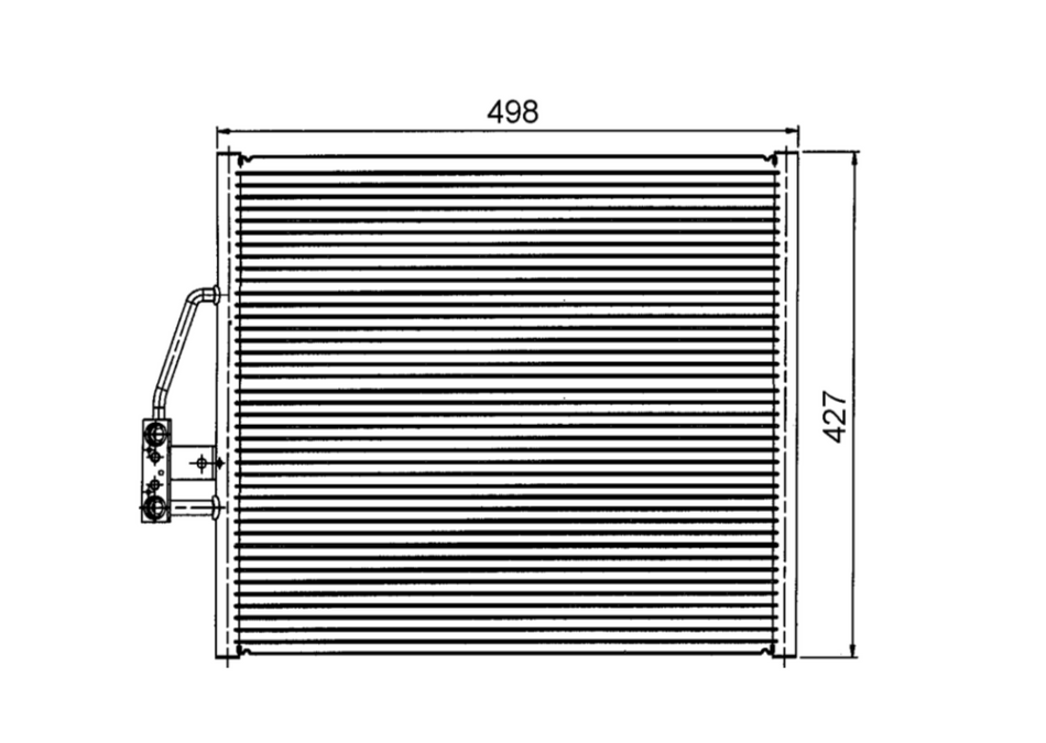 BMW 5 Series E39 Condenser / CBM27020A