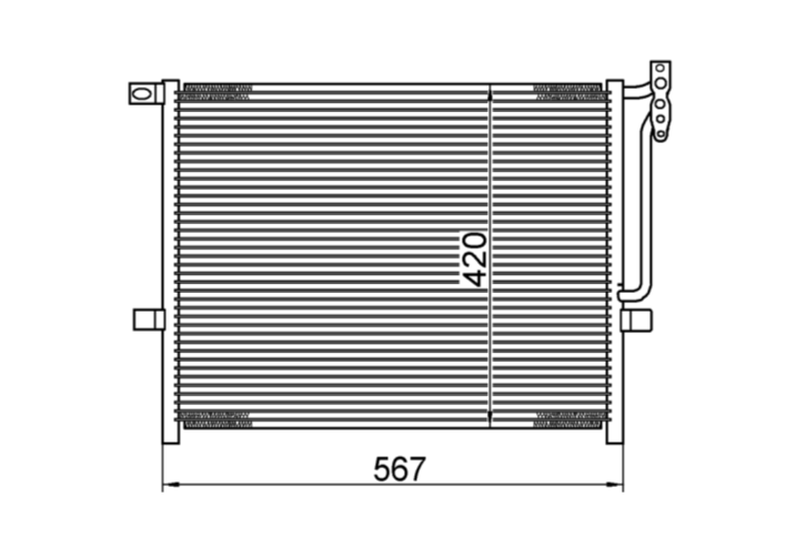 BMW 3 Series E46 Condenser / CBM27026
