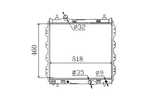 Chrysler PT Cruiser Radiator / CH33013
