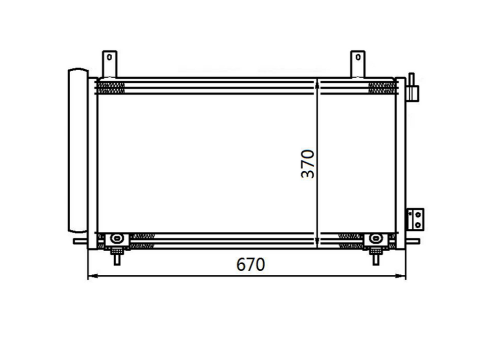 Holden Commodore VE V6 Condenser / CHD22052