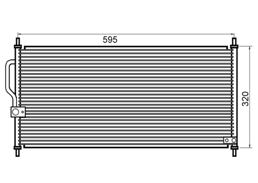 Honda CRV Wagon RD1 Condenser / CHO17022