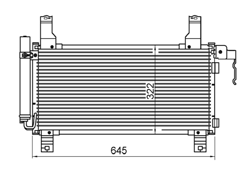Mazda 6 Condenser / CMA23016
