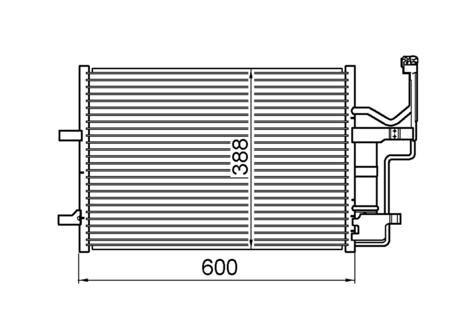 Mazda 3 Condenser / CMA23036