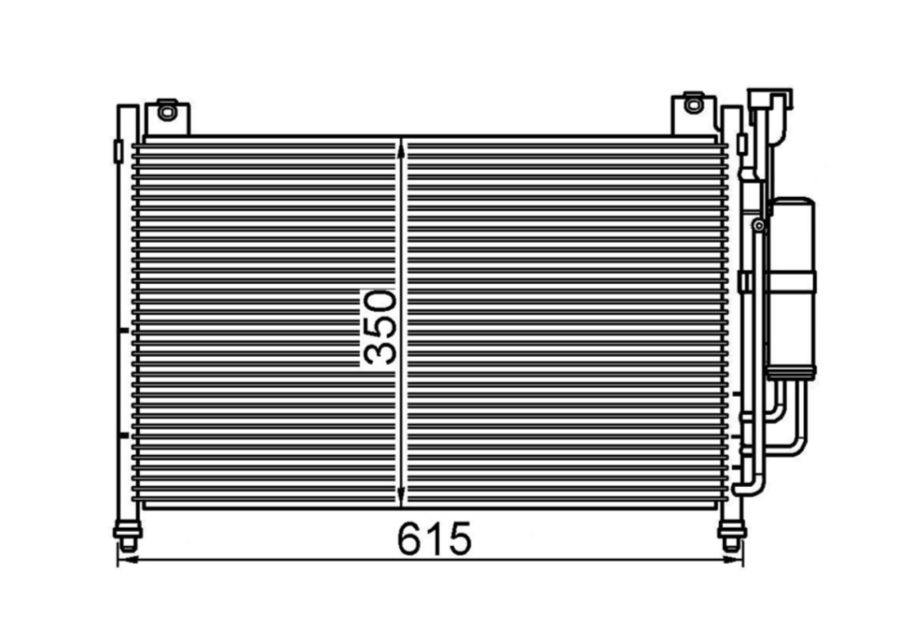 Mazda 2 Condenser / CMA23050