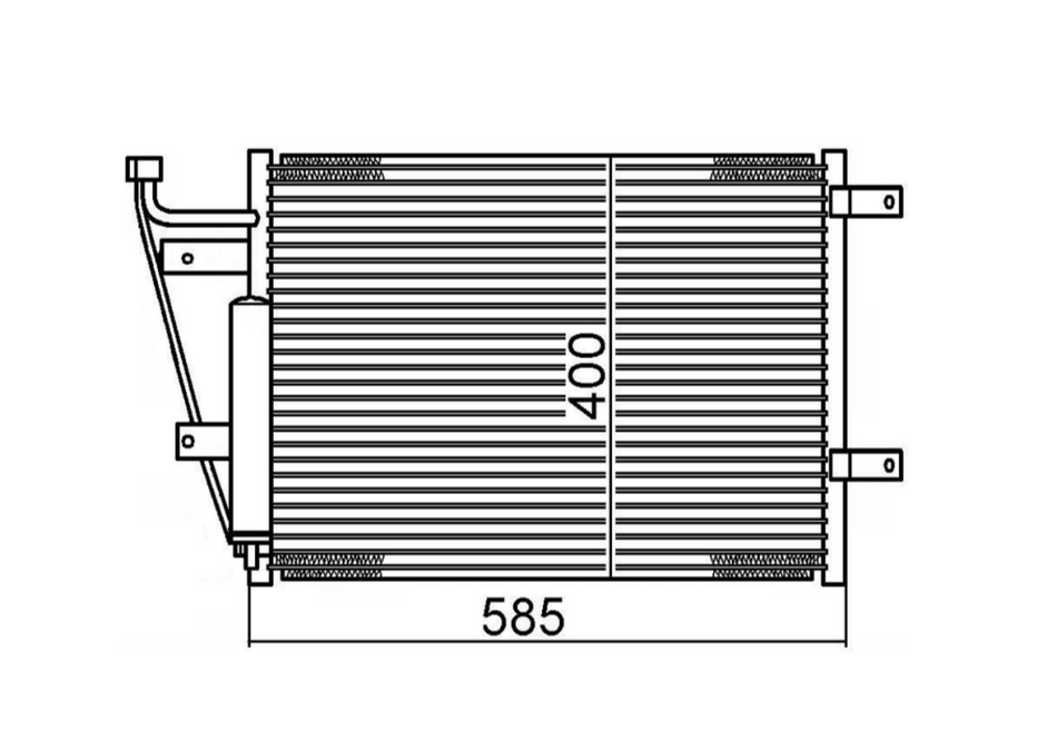Mitsubishi Colt RG Condenser / CMI12046