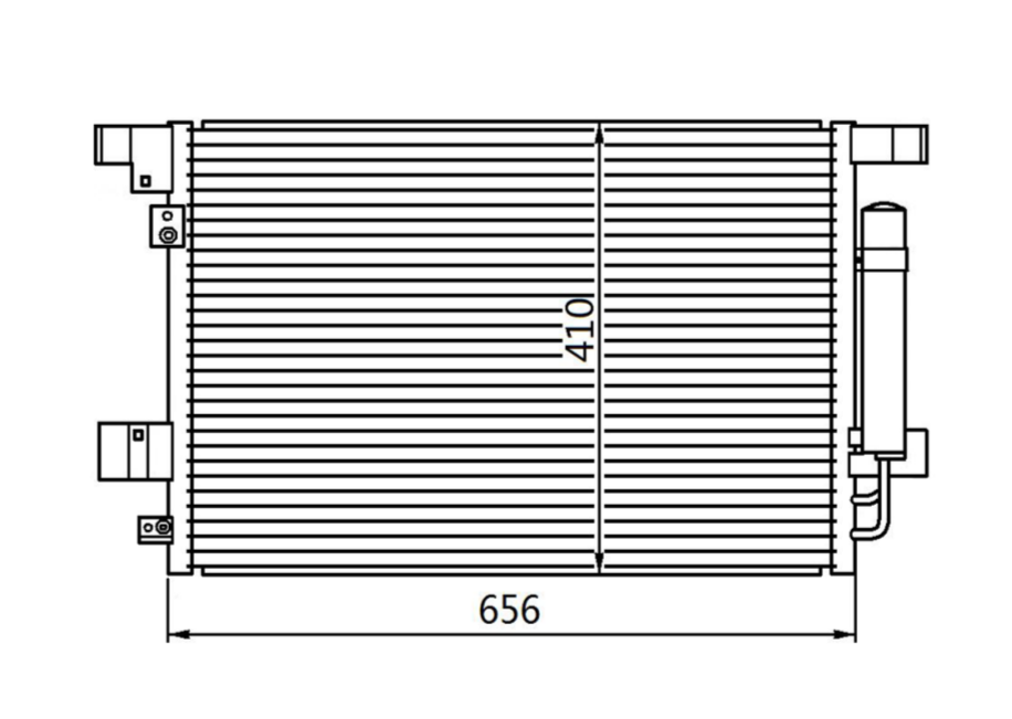 Mitsubishi Outlander ZG Condenser / CMI12049