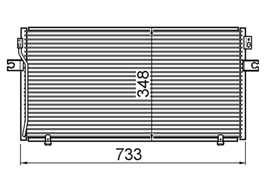 Nissan Maxima A32 Condenser / CNI19016