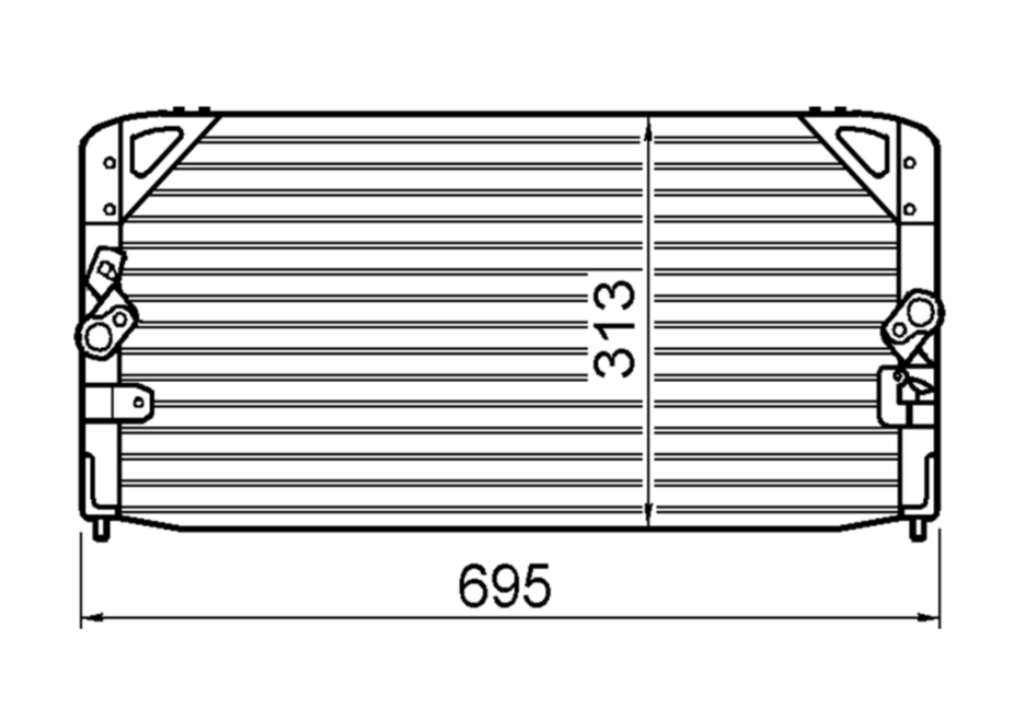 Toyota Camry SV21 SV22 Condenser / CTY18015