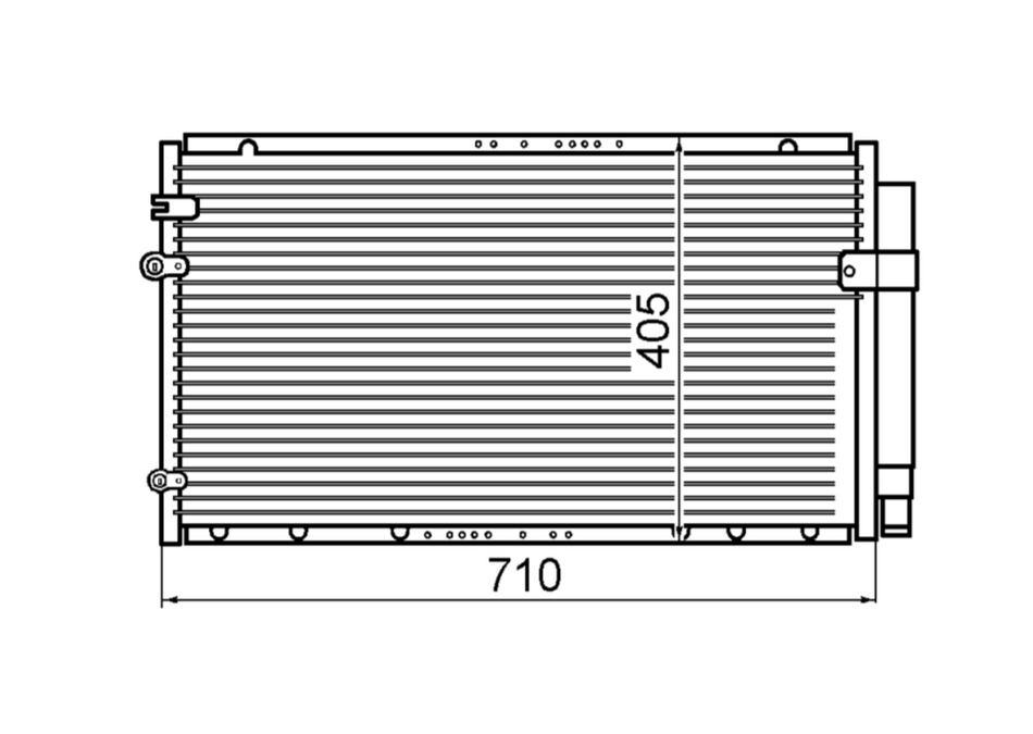 Toyota Camry ACV36R 2.4L Condenser / CTY18021