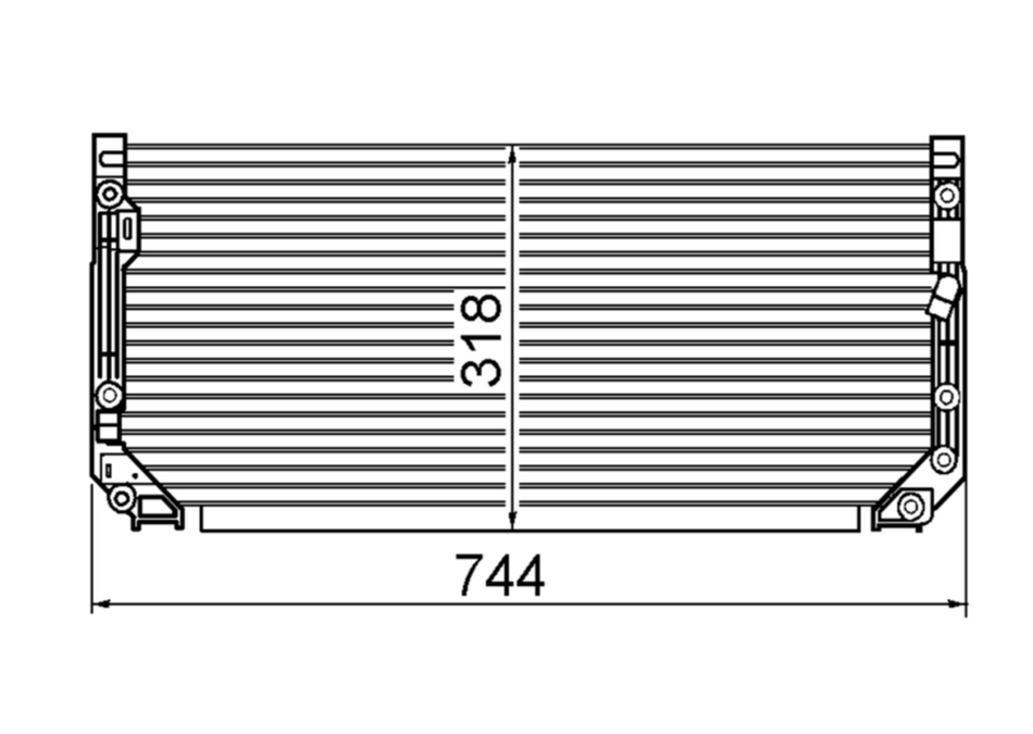 Toyota Corolla AE112 Condenser / CTY18026