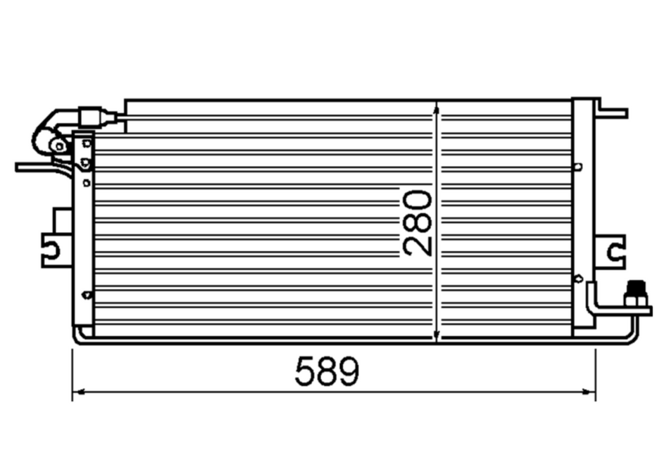 Toyota Hilux RN85 Condenser / CTY18042