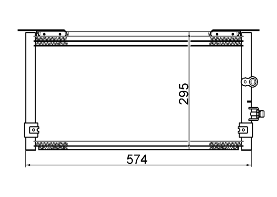 Toyota Hilux LN RZN Condenser / CTY18099