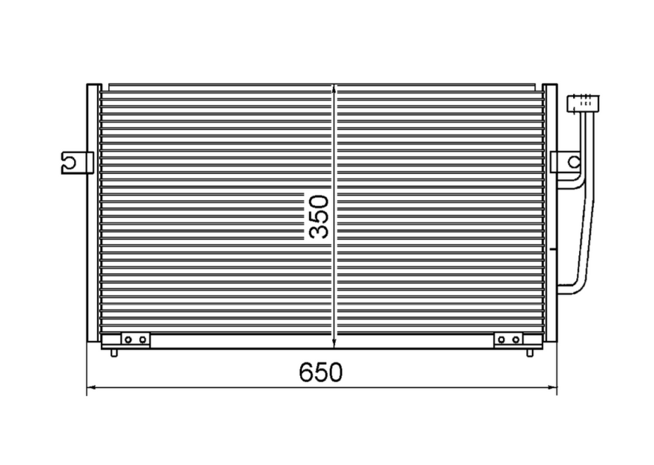Volvo S40 V40 Condenser / CVL34014