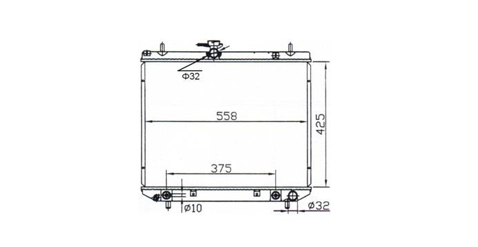 Daihatsu Terios Radiator / DA41018