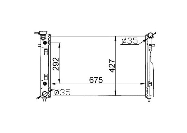 Holden Commodore VY V6 Radiator / HD22021