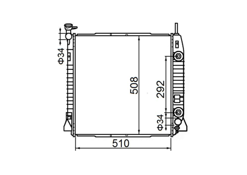 Holden Rodeo RC Radiator / HD22056