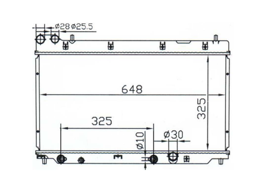Honda Jazz Radiator / HO17029