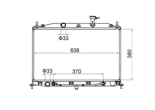 Hyundai Accent Radiator / HY21026