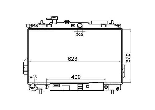 Hyundai Elantra Lavita Radiator / HY21032