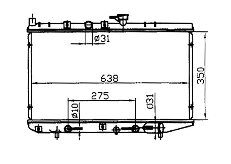Kia Rio Radiator / KI29015