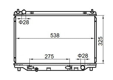 Mazda 2 5-Door Radiator / MA23048