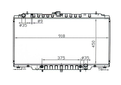 Nissan Patrol GU 4.5L Petrol Radiator / NI19030