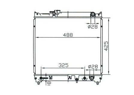 Suzuki Vitara TA01 II Radiator / SZ24013