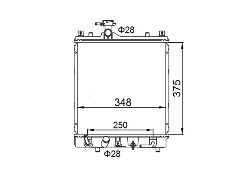 Suzuki Ignis RG413 3/5-Door Radiator / SZ24029