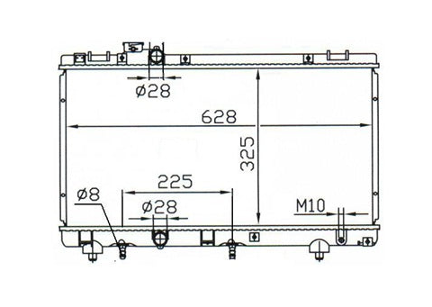Toyota Paseo Radiator / TY18071