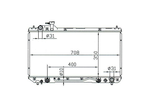 Toyota RAV4 SXA 15/16 Wagon Radiator / TY18073