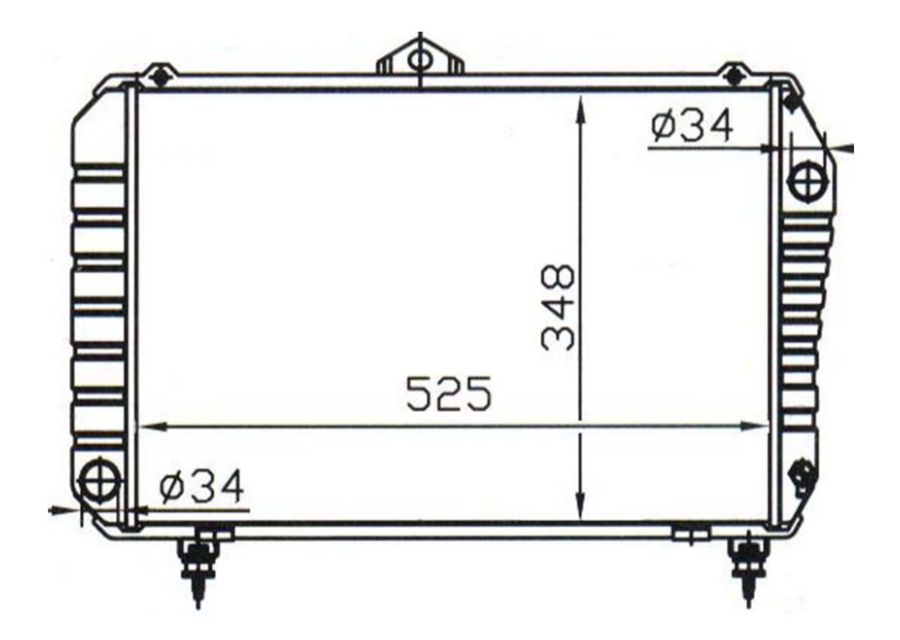 Toyota Tarago YR20 YR21 YR22 Townace Manual Full Aluminium Radiator / TY18084A