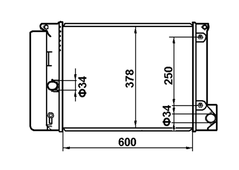 Toyota Corolla ZRE152 Radiator / TY18110