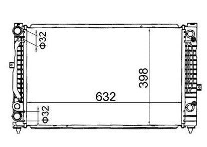 Volkswagen Passat Radiator / VK11011