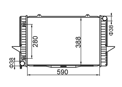 Volvo 850 S70 Radiator / VL34013