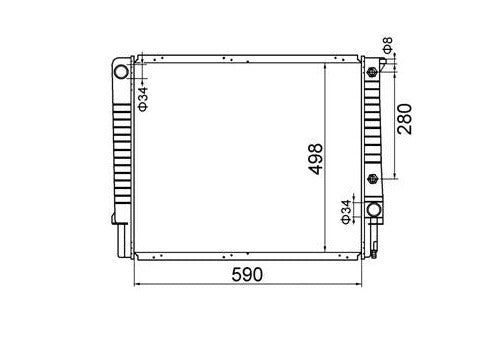 Volvo 960 Radiator / VL34015