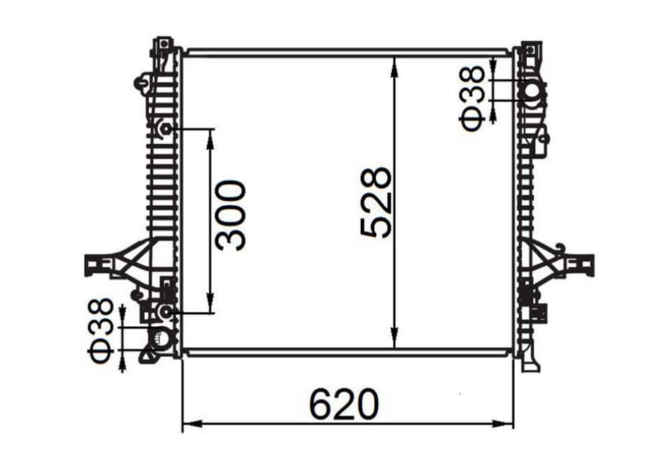 Volvo XC90 Radiator / VL34019