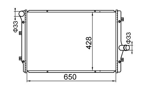 Audi A3 3/5-Door P&D TT 2.0L Radiator / AD74021