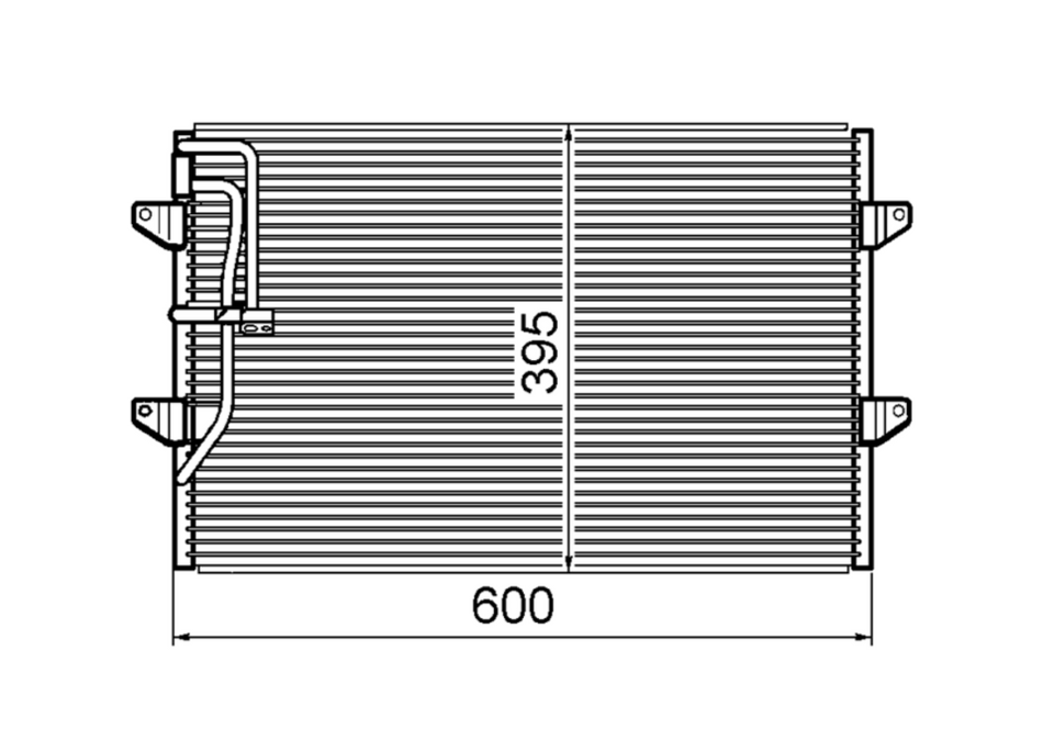 Ford Falcon AU II Condenser / CFD16015