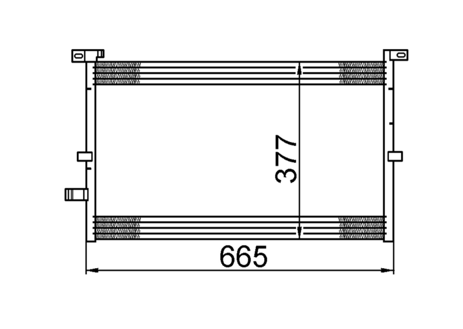 Ford Mondeo Condenser / CFD16048B