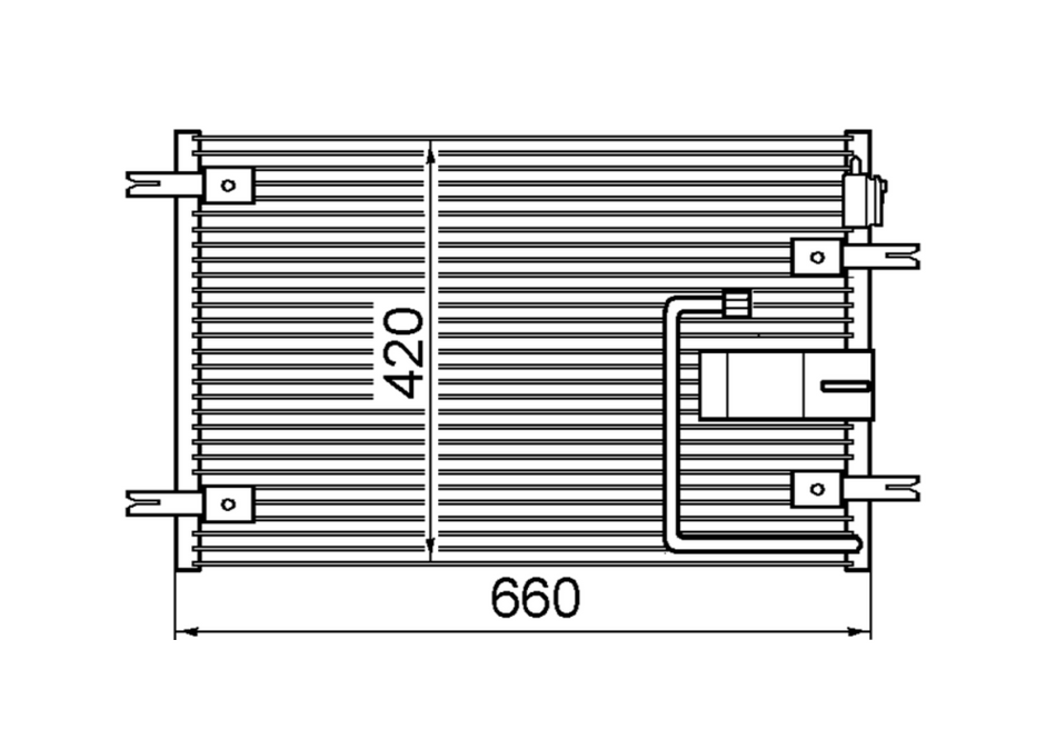 Holden Commodore VY Condenser / CHD22021