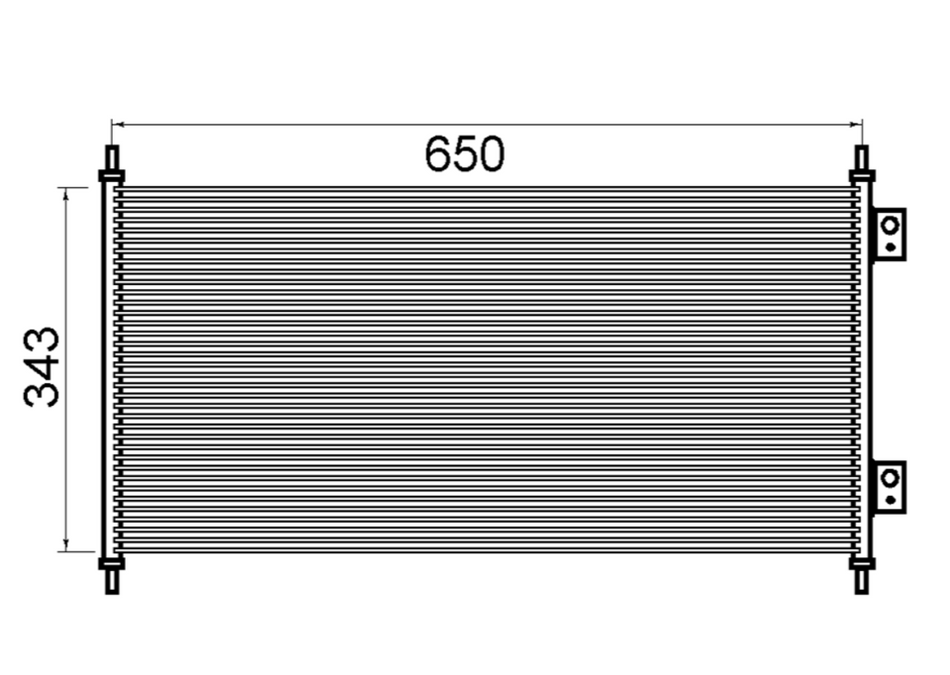 Honda Civic Sedan ES EU Condenser / CHO17021