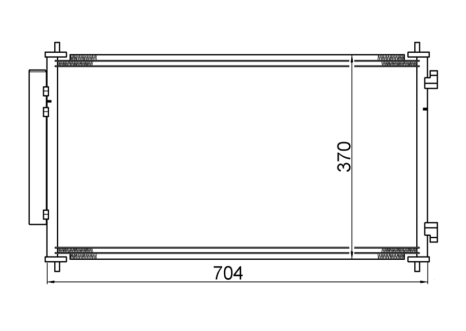 Honda CRV Wagon RE Condenser / CHO17048