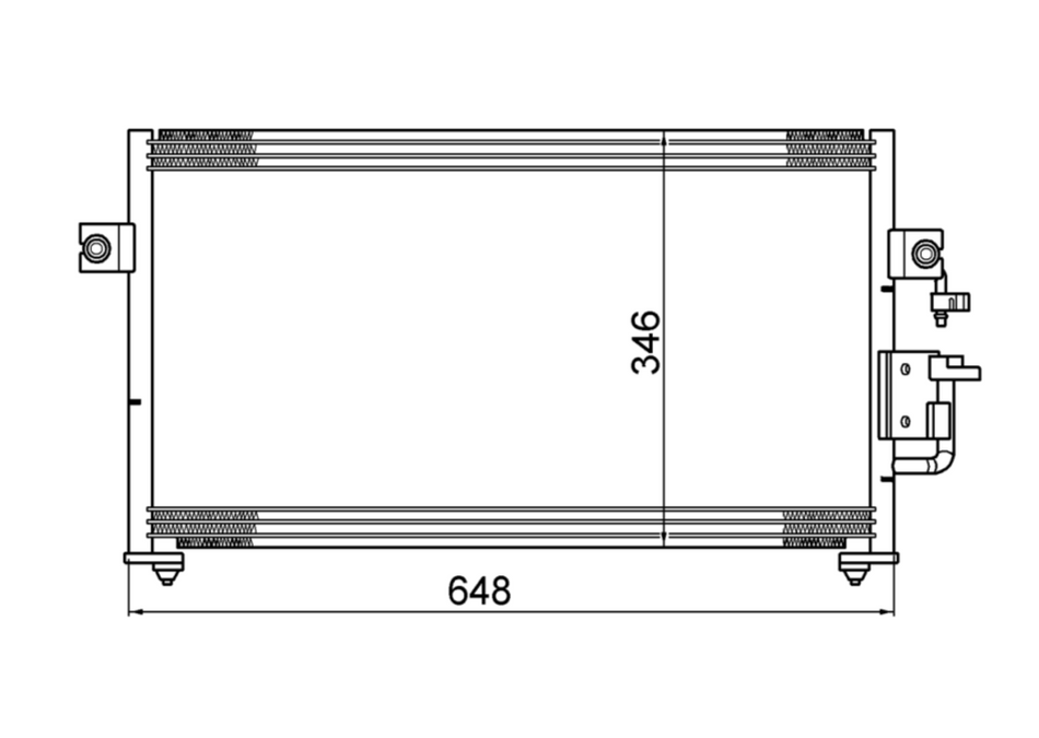 Hyundai Lantra J2 J3 Condenser / CHY21018