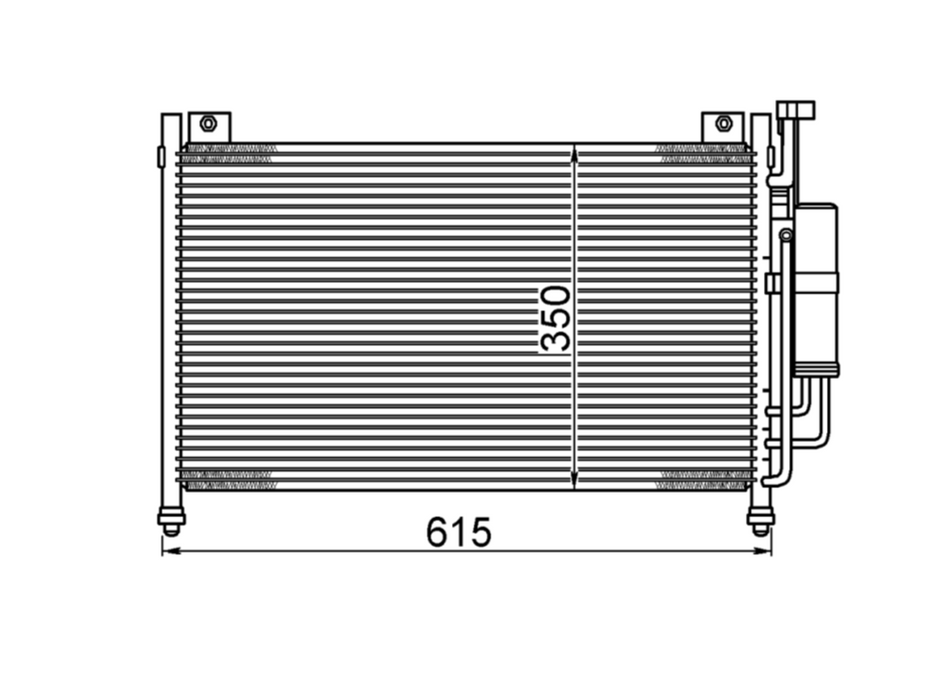 Mazda 2 Condenser / CMA23048