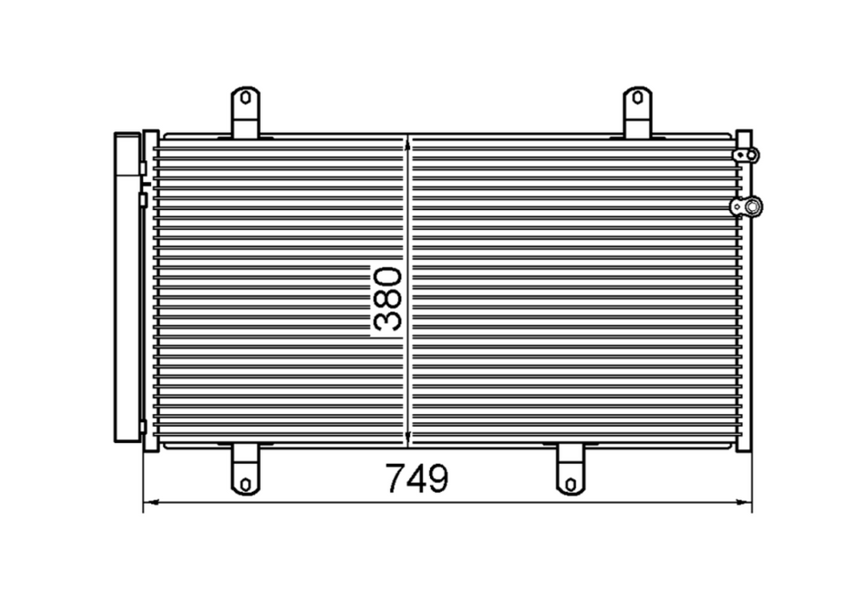 Toyota Aurion GSV40R Camry ACV40 Condenser / CTY18093