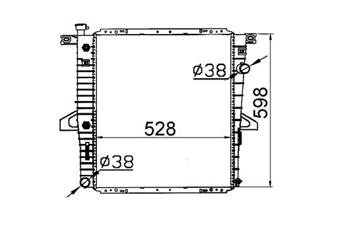 Ford Explorer UN/UP/UQ/US Radiator / FD16034