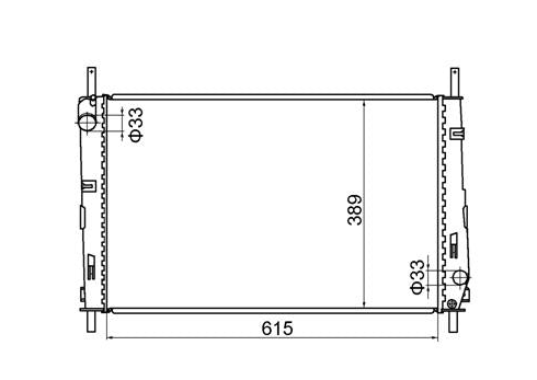 Ford Modeo Radiator / FD16048