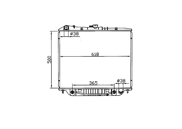 Holden Jackaroo V6 3.2L Radiator / HD22032