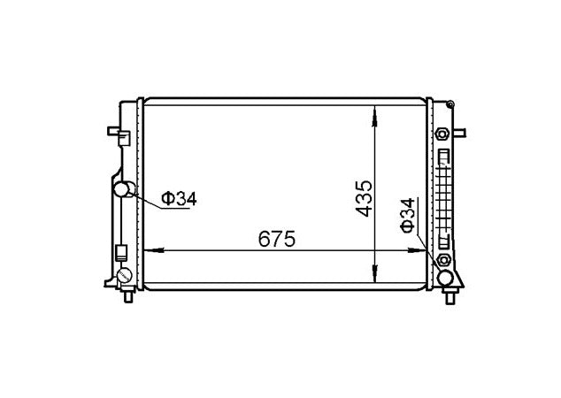 Holden Commodore VZ V6 Radiator / HD22034